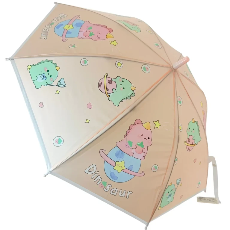 Umbrelă Copii cu Dinozauri – Design Jucăuș, Protecție Perfectă!