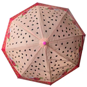 Umbrelă pentru Ploaie 82 cm, cu Mâner Curbat și Structură Rezistentă