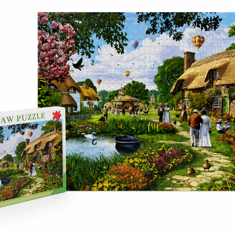 Puzzle 1000 Piese, Dimensiune Finală 50 x 75 cm