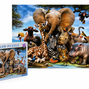 Puzzle 1000 Piese 50 x 75 cm, Puzzle de Asamblare pentru Timp Liber