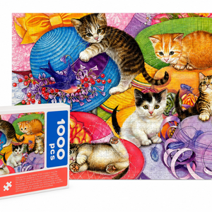 Puzzle 1000 Piese 50 x 75 cm, Joc de Asamblare și Relaxare