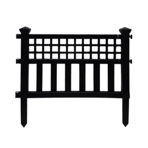 Gard Decorativ pentru Grădină, 60 x 51,5 cm, Panou pentru Delimitare și Amenajare Spații Exterioare