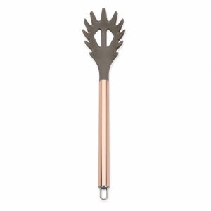Ustensilă de Bucătărie pentru Paste din Silicon, Mâner Ergonomic, Rezistentă la Temperatură, Design Modern Rose Gold