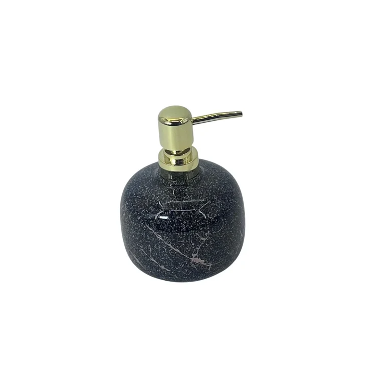 Dispenser Săpun Lichid Ceramic cu Pompă Auriu – Diverse Culori