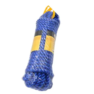 Sfoară Multifuncțională 10 mm x 10 m, Frânghie Rezistentă pentru Camping, Uscarea Rufelor, Legare, Fixare și Uz Casnic