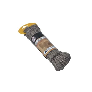 Sfoară Împletită 4 mm, 10 m, Din Fibră Naturală, Textură Rustică, Ideală pentru Ambalare, Decor, Grădină și Proiecte DIY, Culoare Maro Natural