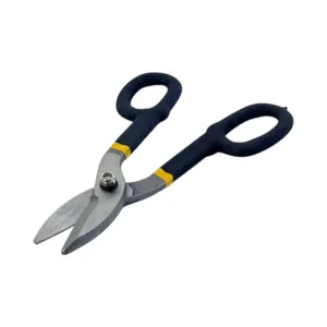 Foarfecă de Tablă Profesională 8 Inch, Foarfecă pentru Tăiat Metal, Lame Oțel, Mânere Ergonomice Antiderapante