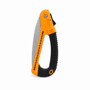 Fierăstrău Pliabil pentru Lemn 210 mm, Lamă Ascuțită din Oțel, Mâner Ergonomic Antiderapant, pentru Grădinărit și Lucrări