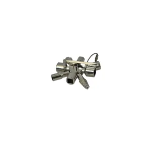 Cheie Universală Multifuncțională 8 în 1 – Capete Diverse 3-8 mm, Metal Rezistent, Portabilă pentru Reparații și Întreținere