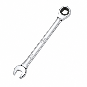 Cheie Fixă Combinată cu Clichet 6 mm din Oțel CR-V pentru Lucrări Mecanice și Service Auto