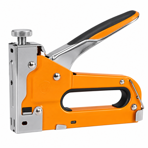 Capsator Manual Profesional pentru Tapițerie, Mobilier și Proiecte DIY, cu Forță de Capsare Reglabilă