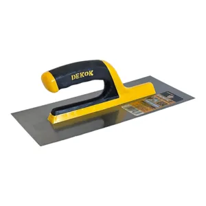 Gletieră Profesională din Oțel Inoxidabil 280 x 140 mm, Lamă pentru Aplicare și Netezire Glet, Adeziv și Materiale de Finisare