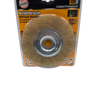 Perie Circulară din Sârmă Metalică 150 mm, pentru Mașină de Găurit, Curățarea Pavajelor, Îndepărtarea Ruginii și a Vopselei, Debavurare și Finisare