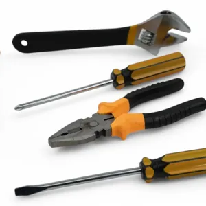 Set Scule Manuale – Cutter, Ruletă, Șurubelnițe, Patent și Cheie Papagal, Ideal pentru Casă, Atelier și Reparații Diverse
