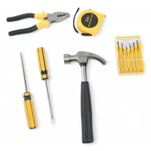 Set Scule de Mână 6 Buc – Instrumente Profesionale Rezistente și Ergonomice pentru Montaj, Reparații și Bricolaj