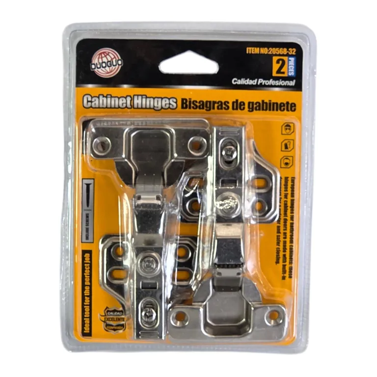 Set 2 balamale metalice pentru mobilier și uși interioare