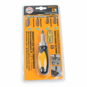 Șurubelniță cu Capete Interșanjabile – Set Profesional Rezistent și Ergonomic pentru Montaj și Reparații