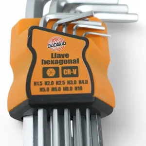 Set Chei Imbus Combinat 9 Buc – Mărimi Diferite, Instrumente Profesionale Rezistente și Ergonomice pentru Montaj și Reparații