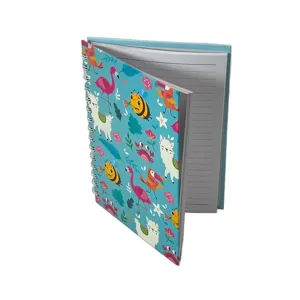 Notebook A5 cu 100 File – Coperta Ilustrata pentru Copii, Hartie Premium 80g/m², Ideal pentru Scoala si Activitati Creative