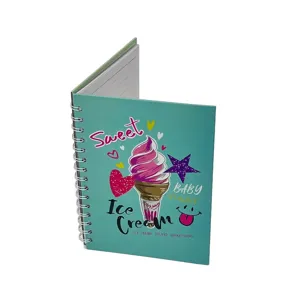 Notebook A5 cu 100 File – Coperta Masina de Scris, Hartie Premium, Ideal pentru Scoala si Birou