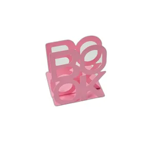 Set 2 Suporturi Metalice pentru Carti „BOOK” – Design Modern Minimalist, Rezistente si Functionale pentru Birou si Biblioteca