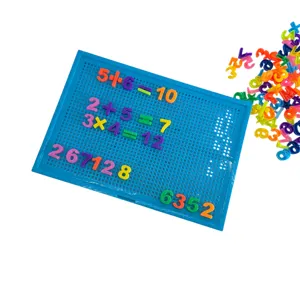 Joc Educativ Puzzle cu Cifre și Forme Colorate pentru Învățare și Dezvoltare Cognitivă