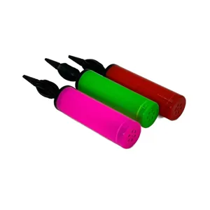 Pompă Manuală pentru Umflat Baloane 5x28 cm – Compactă și Eficientă, Disponibilă în Verde, Roz și Roșu