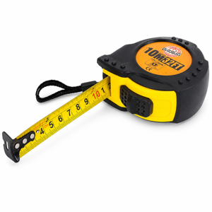Ruletă de Măsurare 10 m, Instrument pentru Măsurători Precise în Casă, Atelier și Construcții