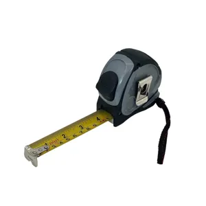Ruletă Profesională DJOGUO 7.5M/25FT – Bandă de 25 mm, Carcasă Ergonomică din ABS cu Acoperire din Cauciuc, Sistem de Blocare și Agățătoare