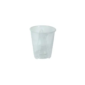 Ghiveci pentru Flori din Plastic 18 x 20 cm cu Sistem de Drenaj Integrat