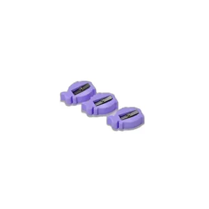 Set 3 Ascuțitori Creion – Formă de Pește, Colorate, Lama Metalică Rezistentă