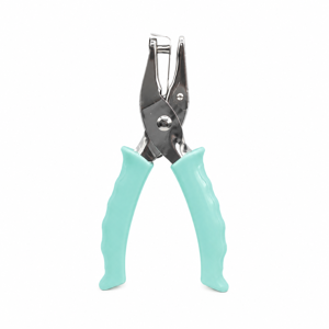 Perforator Tip Clește pentru Hârtie, Etichete și Carton, cu Mâner Ergonomic Antiderapant, pentru Birou, Școală și Hobby DIY