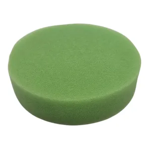 Burete Rotund cu Două Fețe, Spumă Verde și Strat Alb, pentru Curățenie și Uz Casnic
