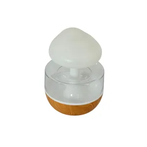 Umidificator de Aer Portabil în Formă de Ciupercă – Rezervor 300 ml, Iluminare LED, Funcționare Silențioasă, Ideal pentru Dormitor, Birou sau Camera Copilului