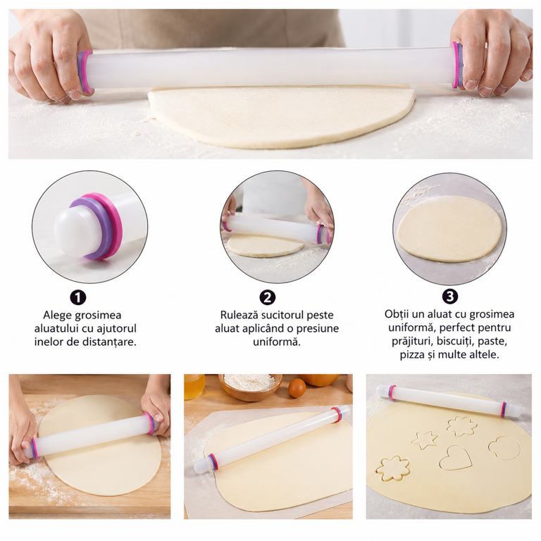SUCITOR PENTRU ÎNTINS ALUAT DIN PLASTIC 50CM