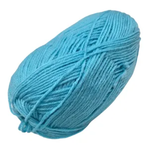 Fire pentru Tricotat 100 g, Culoare Albastru Lac Deschis, pentru Croșetat, Tricotat și Proiecte Handmade