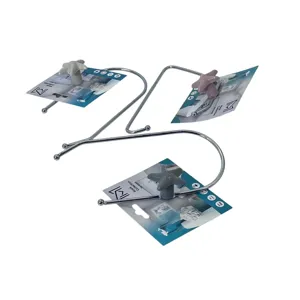 Agățător Haine și Prosoape Tip Cârlig Stea – Metal Cromat, Montaj Perete, Capacitate 5 kg, Diverse Culori