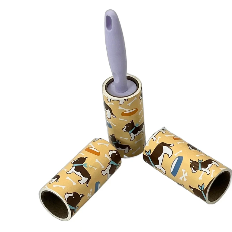 Set Role Adezive pentru Scame, Maner Ergonomic si Rezerve