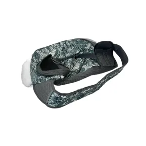 Geantă Tip Marsupiu pentru Transport Animale – Design Camuflaj Verde și Albastru, Curea Reglabilă, Ideală pentru Câini și Pisici