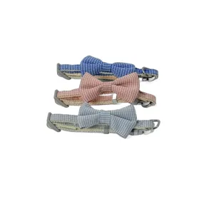 Zgărdă Pisici cu Papion – Ajustabilă, Cataramă cu Siguranță, Model Elegant, Disponibilă în Mai Multe Culori
