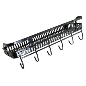 Raft metalic organizator pentru depozitare, etajeră metalică pentru baie, bucătărie sau birou