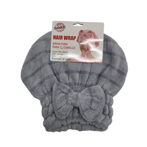 Prosop pentru Păr din Microfibră, 26 x 26 cm, Super Absorbant, Moale și Reutilizabil, Tip Turban pentru Uscarea Rapidă a Părului