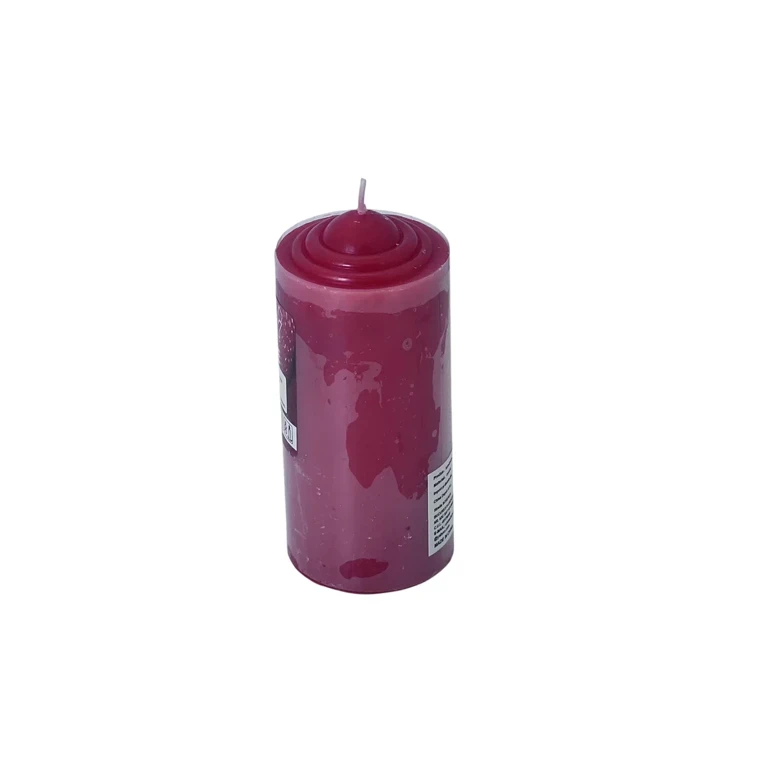 Lumânări Decorative Cilindrice Spiralate Mari – Diverse Culori