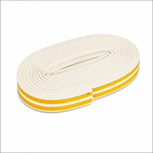Burete Izolator Autoadeziv 0.9 cm x 6 m, Bandă Etanșare pentru Uși și Ferestre, Protecție Fonico-Termică