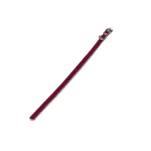 Zgărdă pentru Câini din Piele – 1.5 cm, Cataramă Metalică, Disponibilă în Mai Multe Culori