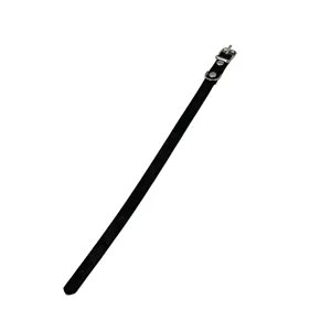 Zgărdă Pisici din Piele – 1 cm, Cataramă Metalică și Design Elegant, Disponibilă în Mai Multe Culori