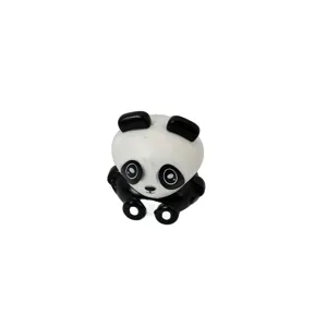 Jucărie din Cauciuc pentru Câini – Model Panda, Rezistentă și Sigură, Ideală pentru Joacă și Ros