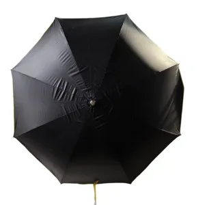 Umbrelă pentru Ploaie cu Mâner Curbat, Design Modern și Structură Rezistentă