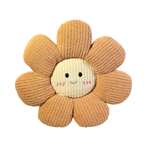 Pernuță pentru scaun tip floare 40x40 cm, din poliester, moale și decorativă pentru bucătărie, living sau cameră copil