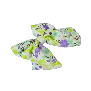 Fundă Decorativă Florală 23 cm, Imprimeu Multicolor, Accesorii Festive Sărbători, Decor Casa, Cadouri, Petreceri Tematice
